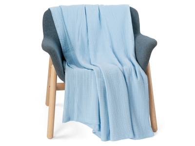 Однотонное покрывало-одеяло Valtery муслиновое